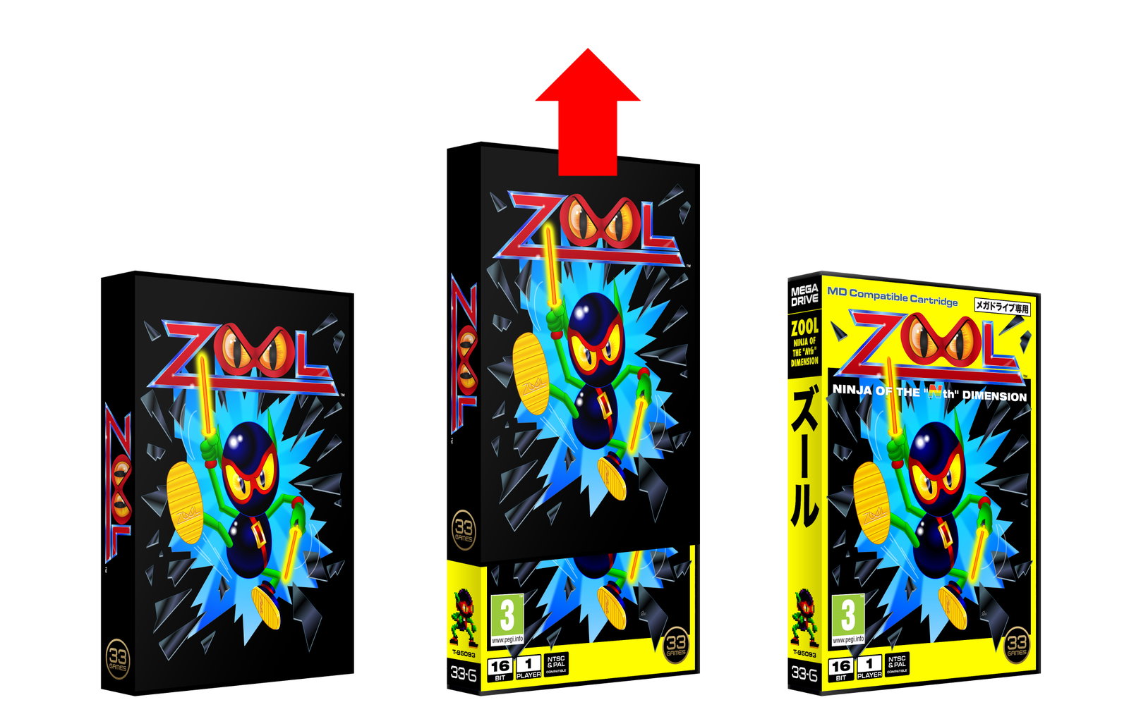 Zool — Premium Mega Drive Collector's Editions | 33 Games